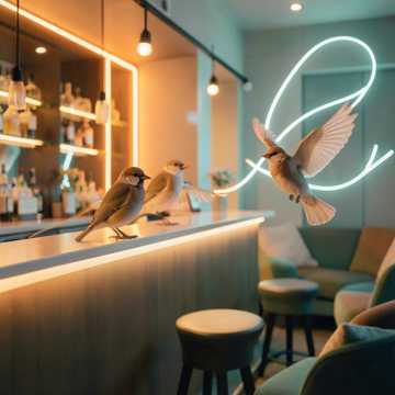 Birds in the Deep House Lounge cover art